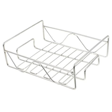 NICEXMAS 1Pcs Silver Rectangular Adhesive Bathroom Wall Rack for