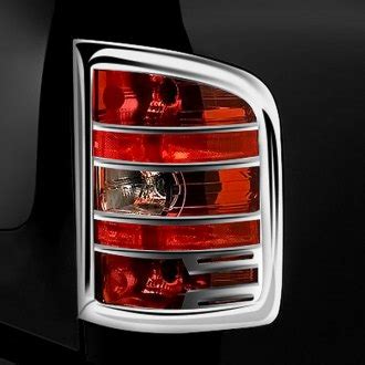 Chrome Tail Light Bezels Covers Carid