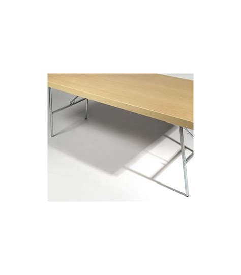 Mesa De Catering Plegable Rectangular En Madera Maciza De Haya Y