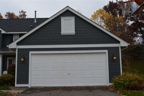 James Hardie Siding Iron Gray Eagan Mn Traditional Garage