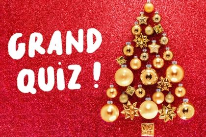 Joue au grand quiz de Noël