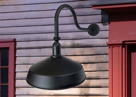 Black Gooseneck Exterior Light At Clara Stamps Blog