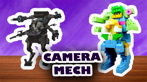 Cara Membuat Lego Mecha Cameraman Block Lego Oyyan Tv Youtube