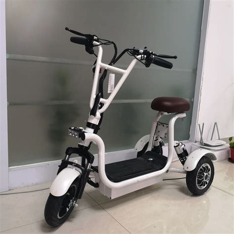 3 Wheel E Bike Small For Elder Bicycle Battery 3 Scooter For Adults ...