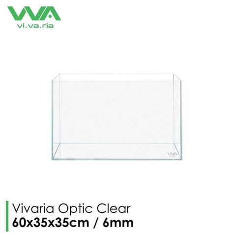 Jual VIVARIA OPTIC CLEAR 60 TANK AQUARIUM AQUASCAPE Shopee Indonesia