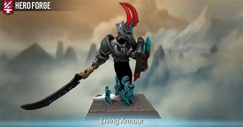 Living Armour - made with Hero Forge