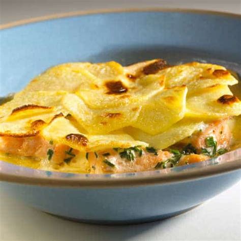 Gratin De Pommes De Terre Aux Saumons