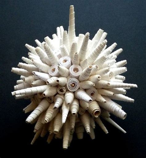 Rolled Paper Modular Sculpture Art Is Life