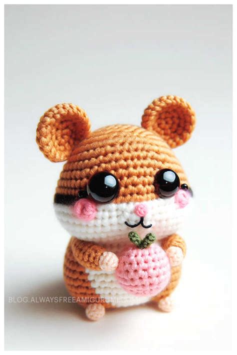 Amigurumi Hamster Crochet Free Pattern Amigurumi