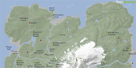 Sons Of The Forest Map And Locations Guide Pinay Guide Blog