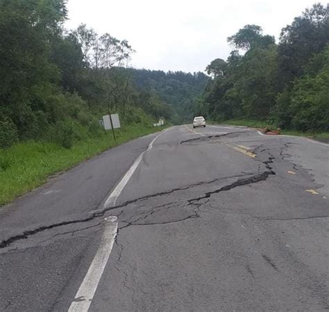 Dnit atualiza situação das rodovias em Santa Catarina confira Testo