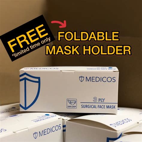 Medicos Ply Surgical Face Mask S Per Pack Shopee Malaysia