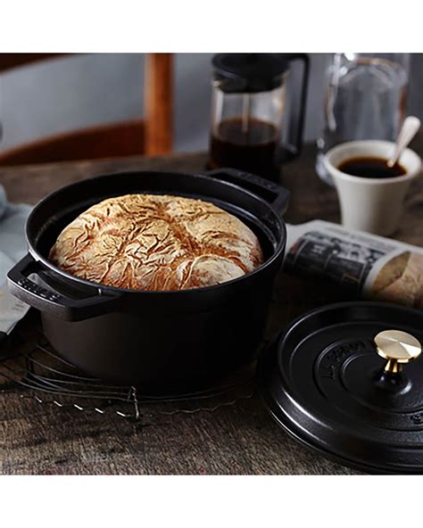 Staub Qt Cast Iron Round Cocotte Neiman Marcus