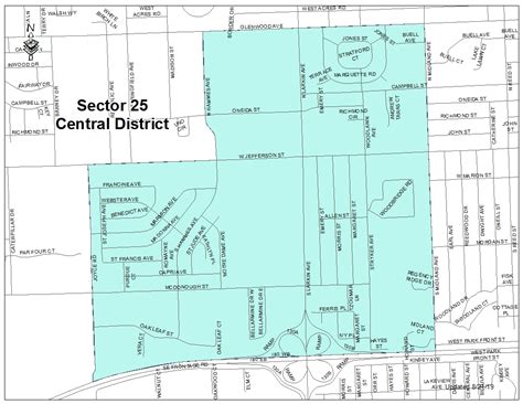 Central District Sector Maps City Of Joliet Il