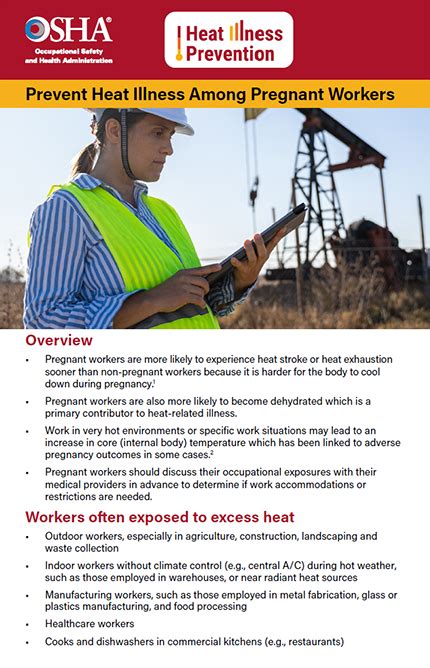 Heat Illness Prevention Campaign Information For Workers