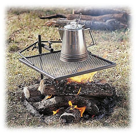 Adjust A Grill Bass Pro Shops Camping Grill Campfire Cooking Campfire Grill