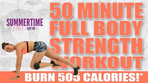 50 Minute FULL BODY STRENGTH WORKOUT Burn 505 Calories Sydney