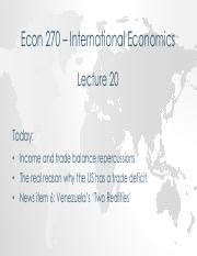 The Impact Of Trade Balance On National Income And How To Course Hero