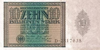 Les Billets Allemands De L Hyperinflation