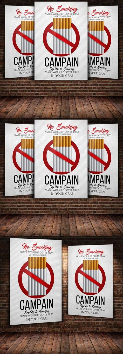 No Smoking Awareness Flyers In 2024 Flyer Flyer Template Templates