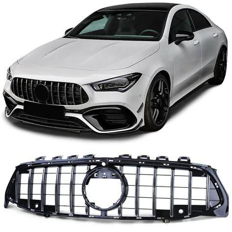 Calandre Grille Look AMG Panamericana pour Mercedes CLA C118 à