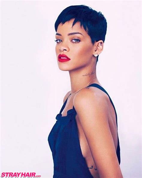 Rihannas Many Great Short Hairstyles Rihanna Short Hair Rihanna Short Haircut Rihanna Hairstyles