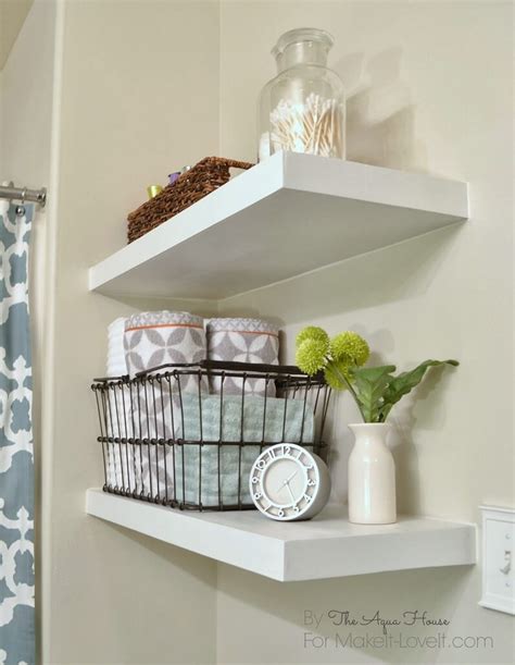 25 Best DIY Bathroom Shelf Ideas And Designs For 2021