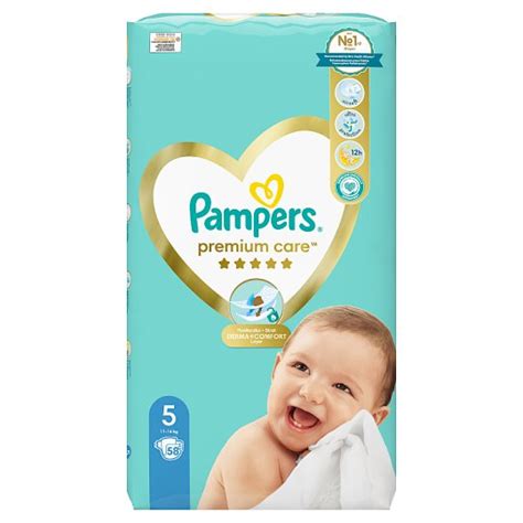 Pampers Premium Care Size 5 Nappy X58 11kg 16kg Tesco Groceries