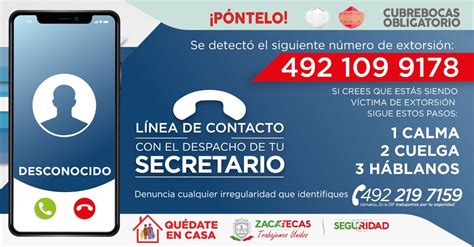 Detecta Ssp L Nea Telef Nica Desde La Cual Se Cometen Extorsiones