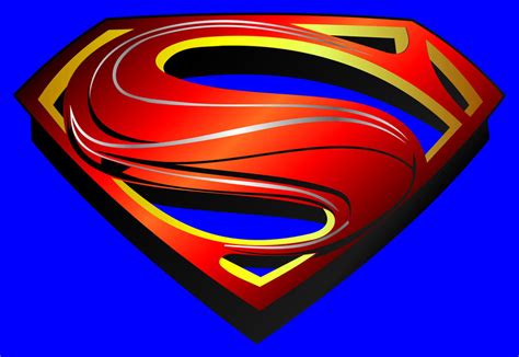 SUPERMAN NEW LOGO MAN OF STEEL by javiercr69 on DeviantArt