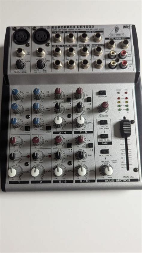 Behringer Eurorack UB 1002 Mixer Mischpult EBay