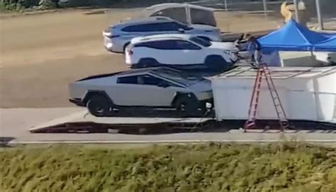 Tesla Cybertruck Spotted At Giga Texas Wind Tunnel Maxxd