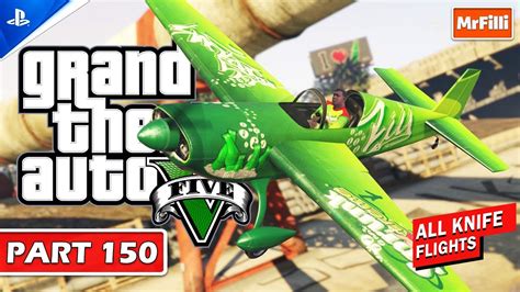 GTA 5 All 15 Knife Flights Walkthrough 150 Part 150 PS5 4K HDR