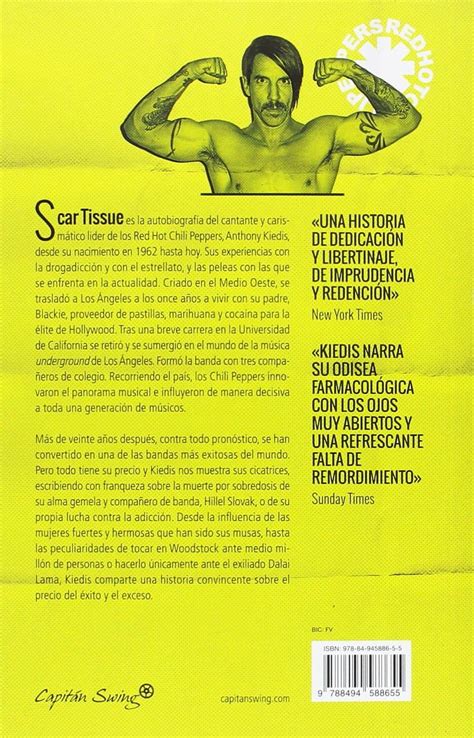 Red Hot Chili Peppers Anthony Kiedis Scar Tissue Kollectors Army