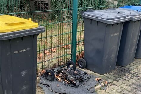 M Lltonnen Brand In Datteln Polizei Sucht Zeugen