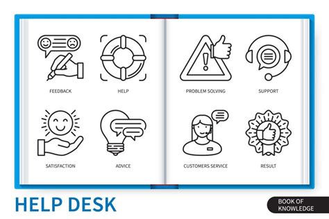 It Expert Infographics Linear Icons Collection Vector Image