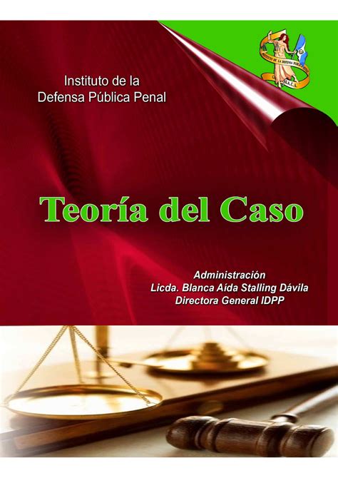 Teoria Del Caso Teoria Del Caso Derecho Procesal Penal Studocu