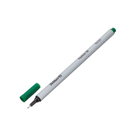 Stylo Feutre à Pointe Fine Pelikan fineline 96F 0 4 mm Vert