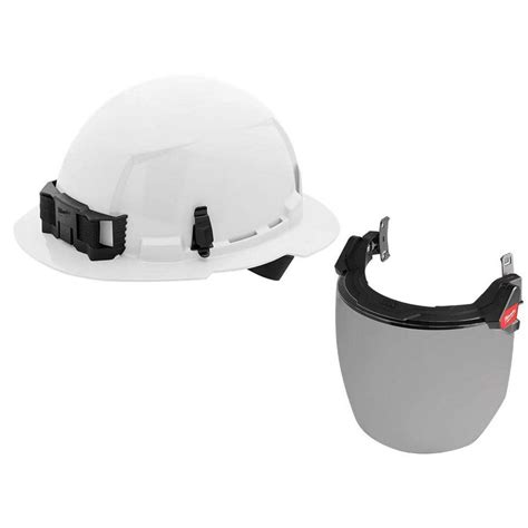 Milwaukee BOLT White Type 1 Class E Full Brim Non Vented Hard Hat With