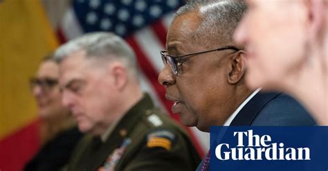 First Thing Us Seeks To Mend Ties With Key Allies After Pentagon Leaks Us News The Guardian