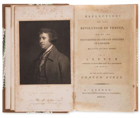 Sold Price Burke Edmund Reflections On The Revolution In France