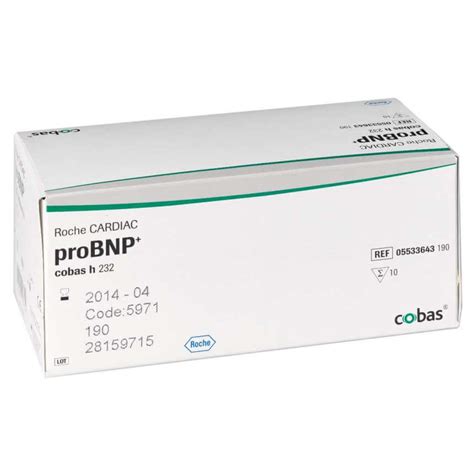 Roche CARDIAC NT ProBNP Teststrips Voor Cobas H 232 DocCheck Shop