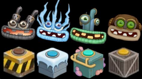 All Wubbox And Eggs My Singing Monsters YouTube