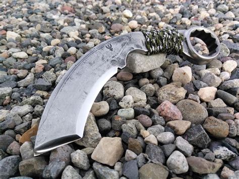 Forged Karambit Wrench Knife Tanto Ravenstagdesign