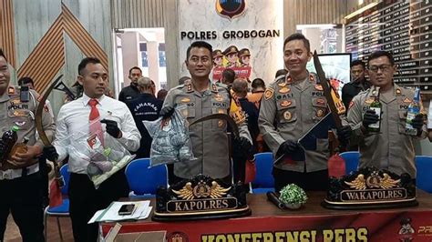 Selama Operasi Pekat Candi 2024 Polres Grobogan Berhasil Ungkap 37