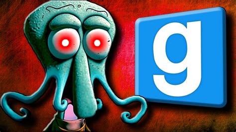 Sinister Squidward INVADES Bikini Bottom Garry S Mod Sandbox YouTube