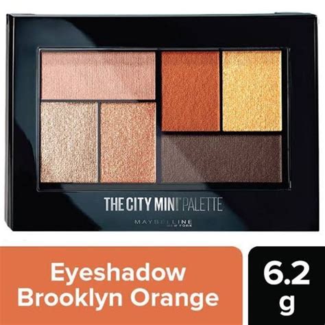 Maybelline The City Mini Palette Brooklyn Orange Kesehatan