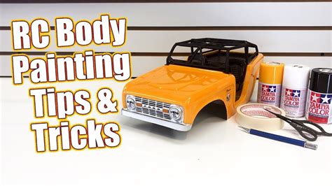 Simple RC Body Painting Tips Tricks How To Spray Paint The Pro