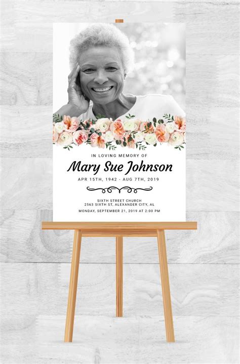 Church Outreach Alexander City Funeral Posters Reading Posters Mary