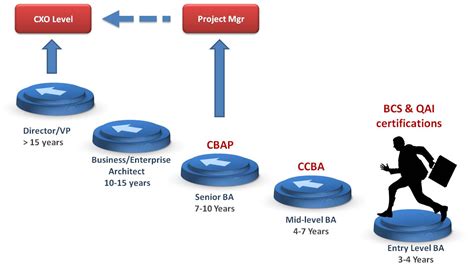 Business Analyst Career Path Diagram